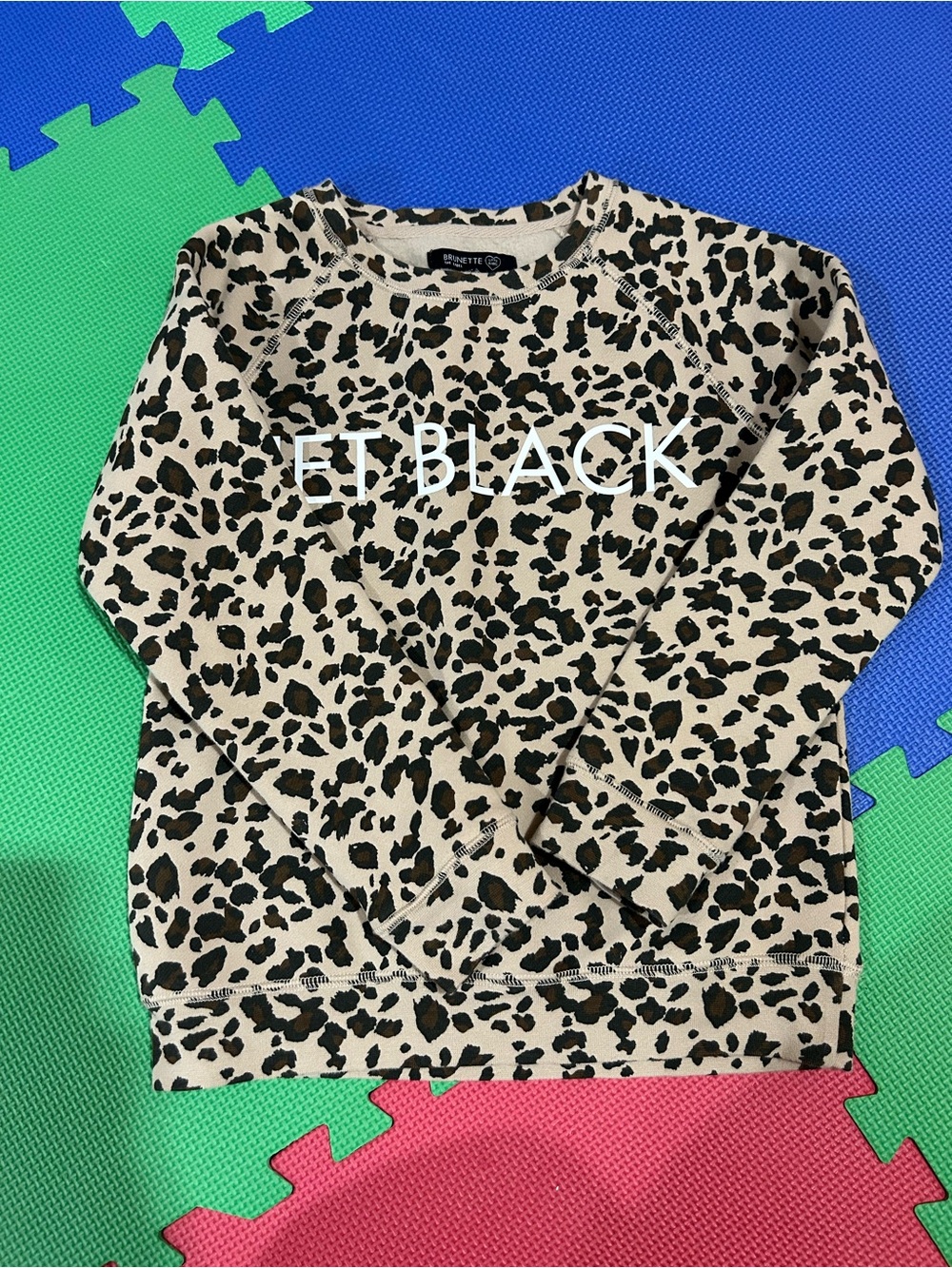 NWOT BTL JET BLACK kids size 6-8